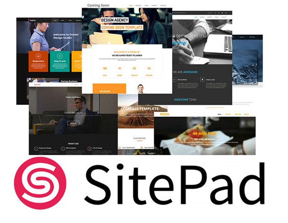 Crie sites incríveis com o SitePad
